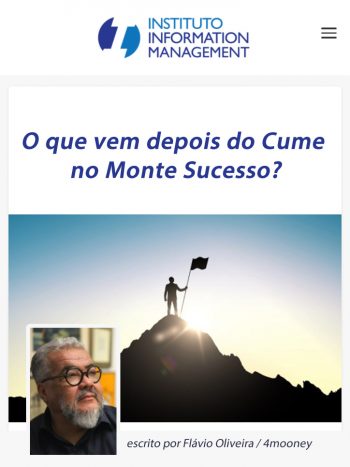 Artigo Flávio Oliveira - 4mooney - Information Management