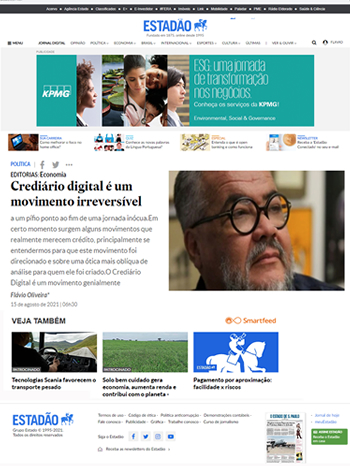 Artigo Estadão | Crediário Digital é um movimento irreversível